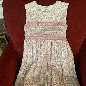 Smocked Strasberg Classic Dress -size 10 Y